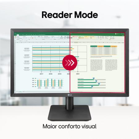 Imagem de Monitor Gamer LG 21.5" Full HD 75Hz VA AMD FreeSync HDMI 22MP410-B 