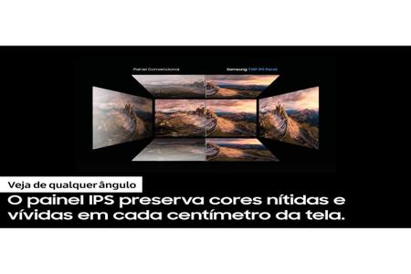 Imagem de Monitor Gamer Samsung 27' IPS, Wide, 75 Hz, Full HD, FreeSync, HDMI, VESA - LF27T350FHLMZD