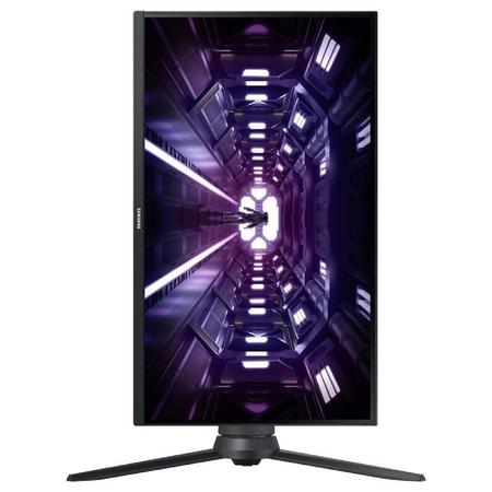 Imagem de Monitor Gamer Samsung Odyssey G30, 24 Full HD, 144Hz, 1ms, FreeSync Premium, HDMI/Displayport, Ajuste de altura, Preto LS24BG300ELMZD