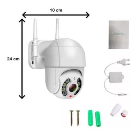 Imagem de Monitoramento 24 horas: Câmera de Segurança WiFi com visão noturna para segurança máxima