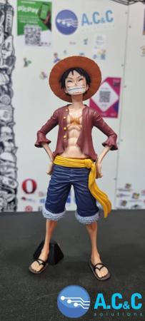 Action Figure Monkey D. Luffy Chapéu Palha One Piece Bandai