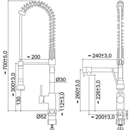 Imagem de Monocomando Lorenzetti Cozinha Ducha Esp 2267 C76