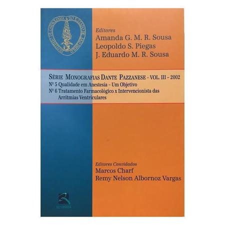 Imagem de *** MONOGRAFIAS DANTE PAZZENESE 2002 VOLIII 1 Ed 2002*** - THIEME REVINTER