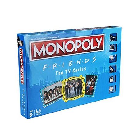 Imagem de Monopólio: Amigos O Jogo de Tabuleiro da Série TV para maiores de 8 anos Jogo para Fãs de Friends (Exclusivo da Amazon)