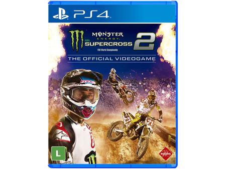 Jogo Monster Energy Supercross PS4 Motocross PS4 - Milestone - Jogos de  Corrida e Voo - Magazine Luiza