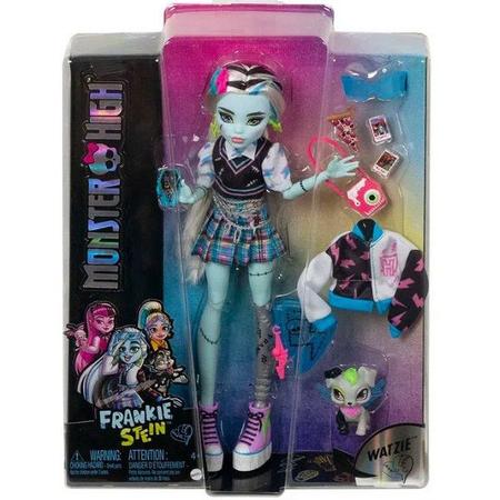 Monster HIGH Boneca Frankie Stein Moda Mattel HHK53 - Bonecas - Magazine  Luiza