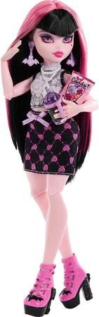 Boneca Monster High Draculaura Skulltimate Secrets HKY60 Mattel