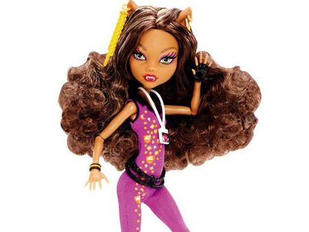 Boneca Monster High Clawdeen Wolf Festival de Música music