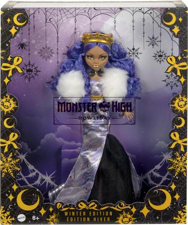 Imagem de Monster High Doll Clawdeen Wolf Holiday Edição de Colecionador P
