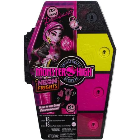 Imagem de Monster High Draculaura Skultimate Secrets Neon Mattel Hnf78