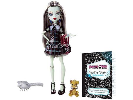 Boneca Monster High Clássicas- Frankie Stein Clássica, da Mattel.