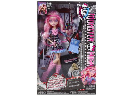 monster high bonecas da coleção monstros,camera,ação