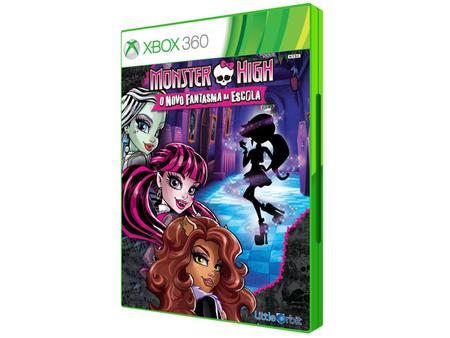 Jogo Monster High: O Novo Fantasma da Escola Xbox 360 Little Orbit em  Promoção é no Bondfaro