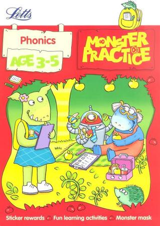Imagem de Monster Practice - Phonics - Age 3-5 - Book With Stickers - Collins