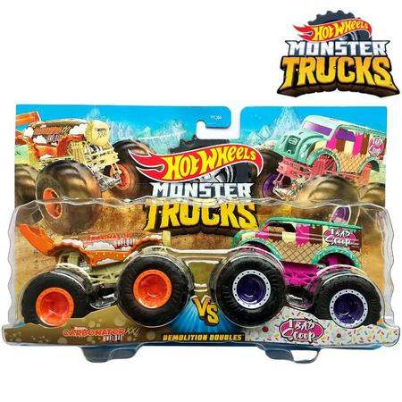 Monster Truck Hot Wheels Escala 1:64 Caminhão De Brinquedo 4+ Anos Em Metal  - Mattel - Caminhões, Motos e Ônibus de Brinquedo - Magazine Luiza