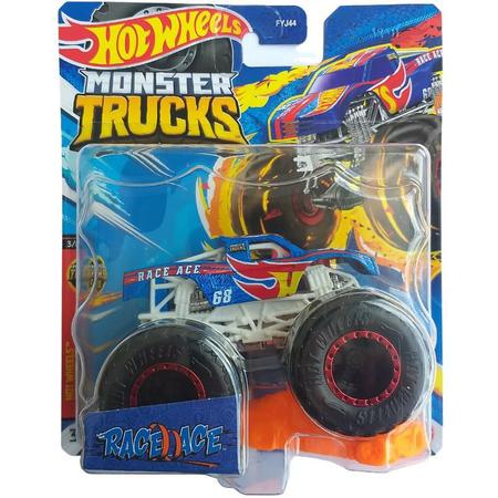 Preços baixos em Em metal fundido Escala 1:64 Hot Wheels Racing Monster  Trucks