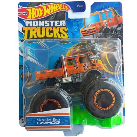 Monster Truck Hot Wheels Escala 1:64 Caminhão De Brinquedo 4+ Anos Em Metal  - Mattel - Caminhões, Motos e Ônibus de Brinquedo - Magazine Luiza