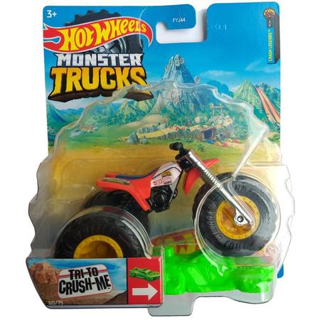 Monster Truck Hot Wheels Escala 1:64 Caminhão De Brinquedo 4+ Anos Em Metal  - Mattel - Caminhões, Motos e Ônibus de Brinquedo - Magazine Luiza