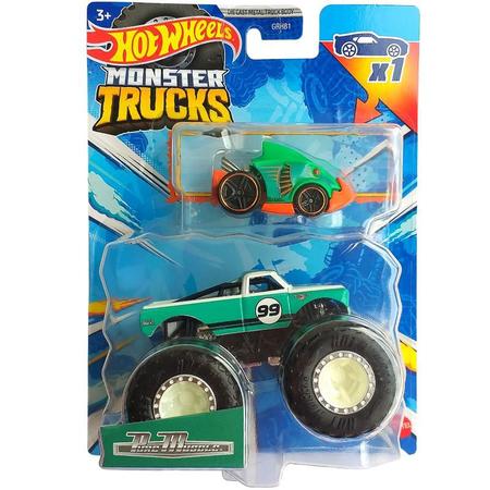 Monster Truck Hot Wheels Escala 1:64 Em Metal - Mattel Grh81