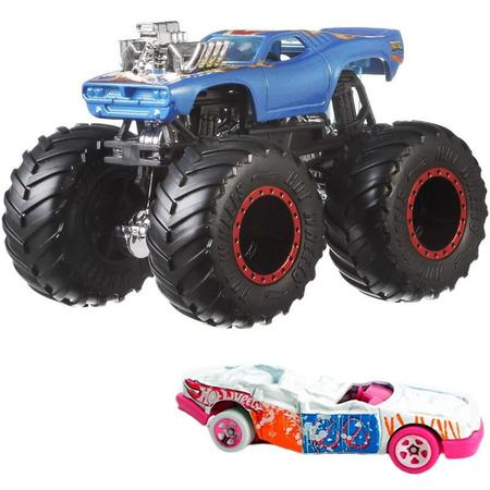 Monster Truck Hot Wheels Escala 1:64 Caminhão De Brinquedo 4+ Anos Em Metal  - Mattel - Caminhões, Motos e Ônibus de Brinquedo - Magazine Luiza