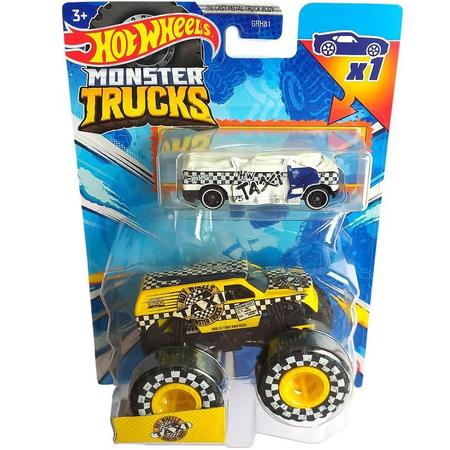 Monster Truck Hot Wheels Escala 1:64 Caminhão De Brinquedo 4+ Anos Em Metal  - Mattel - Caminhões, Motos e Ônibus de Brinquedo - Magazine Luiza