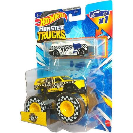 Hot Wheels Monster Trucks Veículo de Brinquedo 1:64 Pacote de 2 -  EletroTrade