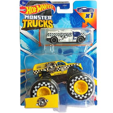 Hot Wheels Monster Trucks Veículo de Brinquedo 1:64 Pacote de 2 -  EletroTrade