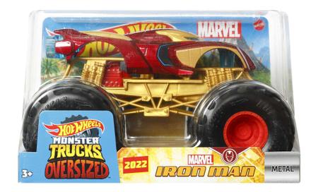 Hot Wheels Monster Trucks Veículo de Brinquedo 1:24 Pé Grande