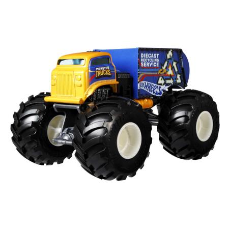 Monster Truck Hot Wheels Escala 1:64 Caminhão De Brinquedo 4+ Anos Em Metal  - Mattel - Caminhões, Motos e Ônibus de Brinquedo - Magazine Luiza