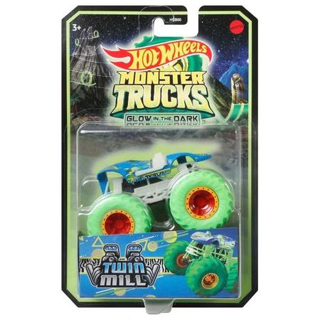 Hot Wheels Monster Trucks Glow In The Dark Collection 