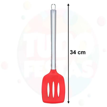 Imagem de Monte Seu Kit Silicone Utensílios de Cozinha Colher Concha Escumadeira Espátula Pinça Pegador Mini Pincel Mini Espátula Batedor Fuê