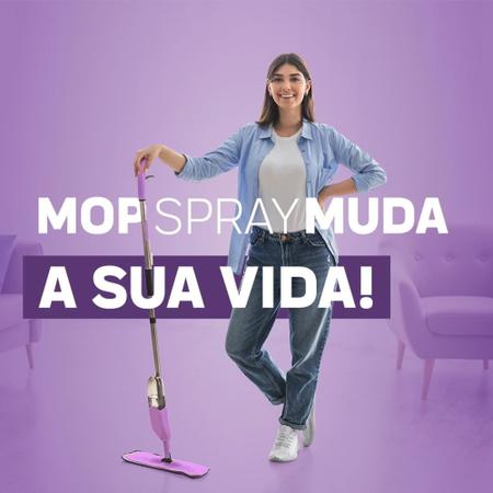 Imagem de Mop Esfregão Spray Com Reservatorio e com Microfibra BomPack