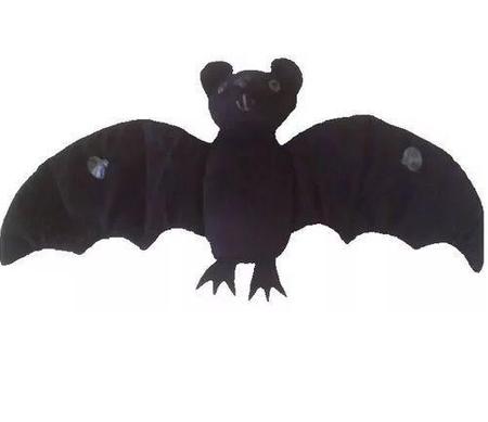 Imagem de Morcego de Pelúcia 20 Preto cm Antialérgico