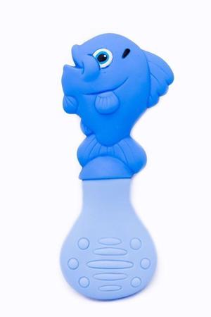 Mordedor Bebê Peixinho Azul - Vila Toy Imagem de Mordedor Bebê Peixinho Azul - Vila Toy