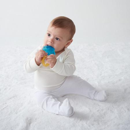 Imagem de Mordedor com Água Bebê Sorvete Massageador Gengiva Livre de Bpa Buba Baby