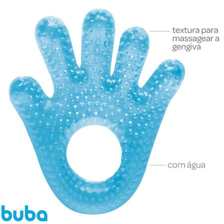 Imagem de Mordedor Com Água Mãozinha Azul 14683 - Buba