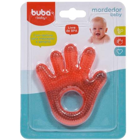 Mordedor para bebe buba gelado com agua maozinha - Mordedor - Magazine Luiza