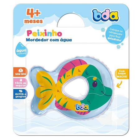 Mordedor De Agua Peixinho E Caranguejo BDA Toyester Sortido Imagem de Mordedor De Agua Peixinho E Caranguejo BDA Toyester Sortido