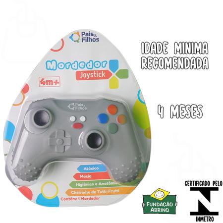 Imagem de Mordedor Infantil Para Bebê Controle Joystick Vídeo Game Macio  Mar Gengiva +4 meses - Pais & Filhos