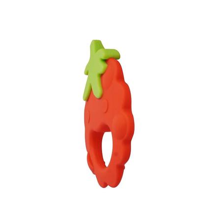 Mordedor para Bebês Funny Fruit Livre de BPA Silicone Multikids BB1232 Imagem de Mordedor para Bebês Funny Fruit Livre de BPA Silicone Multikids BB1232