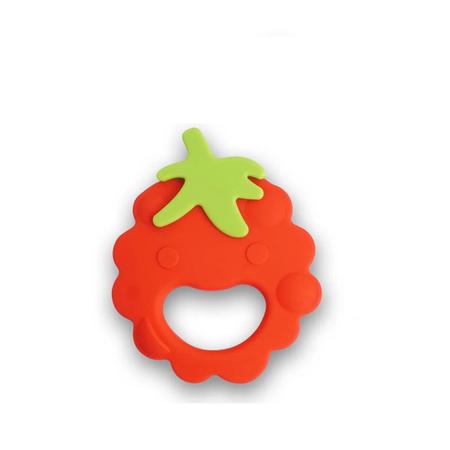 Mordedor para Bebês Funny Fruit Livre de BPA Silicone Multikids BB1232 Imagem de Mordedor para Bebês Funny Fruit Livre de BPA Silicone Multikids BB1232