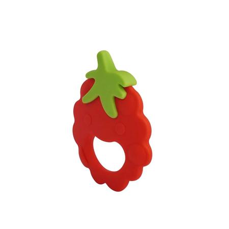 Mordedor para Bebês Funny Fruit Livre de BPA Silicone Multikids BB1232 Imagem de Mordedor para Bebês Funny Fruit Livre de BPA Silicone Multikids BB1232