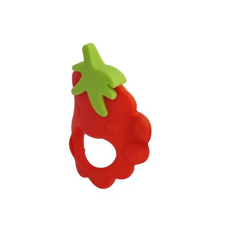 Mordedor para Bebês Funny Fruit Livre de BPA Silicone Multikids BB1232 Imagem de Mordedor para Bebês Funny Fruit Livre de BPA Silicone Multikids BB1232