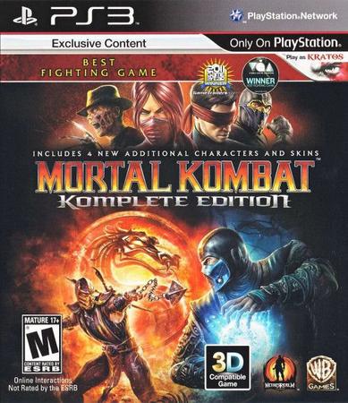 Mortal Kombat Komplete Edition - PS3 em Promoção na Americanas