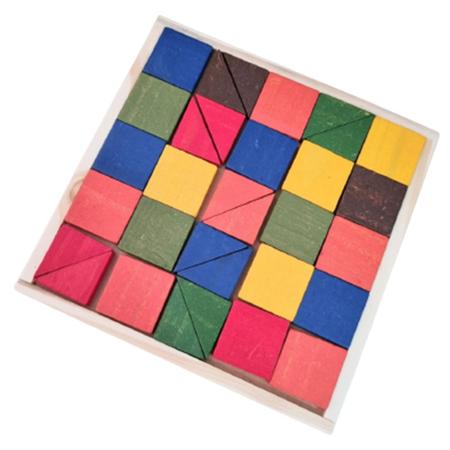 Jogo Didático Mosaicos Coloridos Brinquedos Educativos Infantil