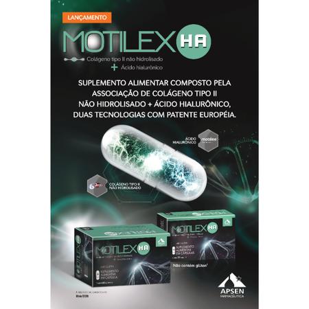 Motilex HA 60 cápsulas: veja preço, bula e onde encontrar online