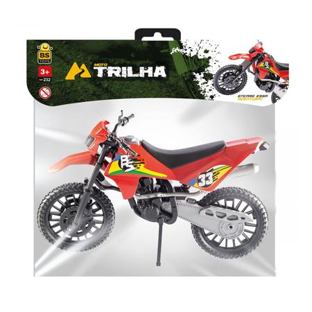 Moto Mini Trilha Motocross Várias Cores 19cm - Bs Toys - Caminhões, Motos e  Ônibus de Brinquedo - Magazine Luiza