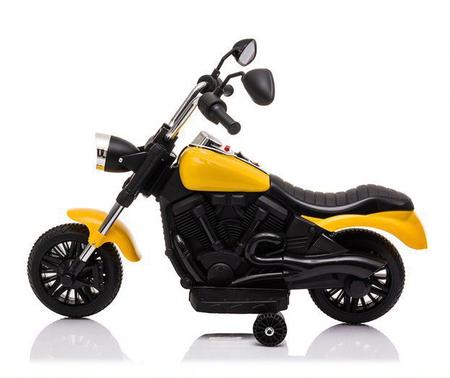 Motinha Elétrica Infantil Amarela Mini Moto Crianças Com Som Luz Bangtoys -  Moto Elétrica Infantil - Magazine Luiza