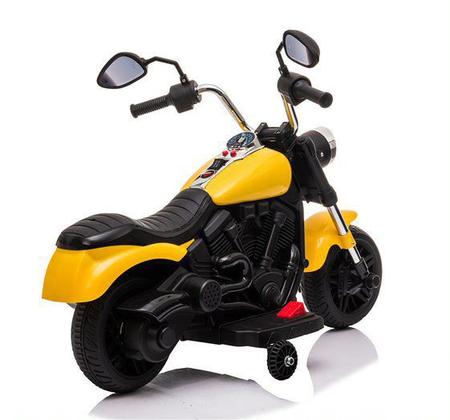 Motinha Elétrica Infantil Amarela Mini Moto Crianças Com Som Luz Bangtoys -  Moto Elétrica Infantil - Magazine Luiza