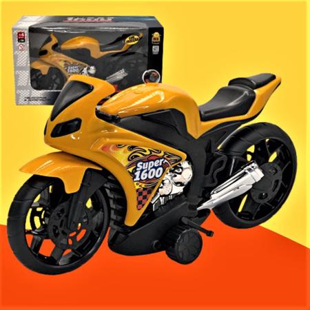 Moto de Corrida Super Race Brinquedo Infantil